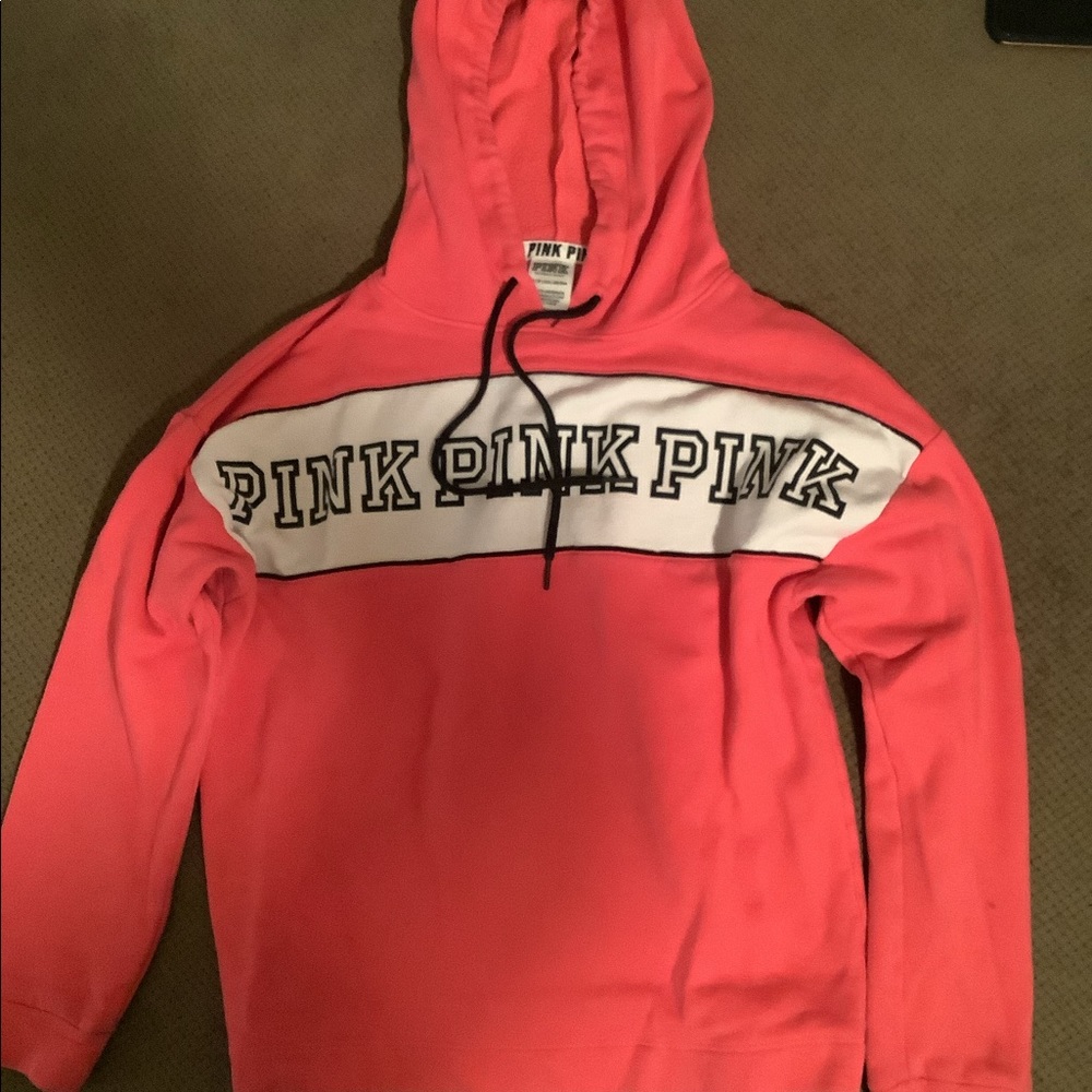 Pink hoodie